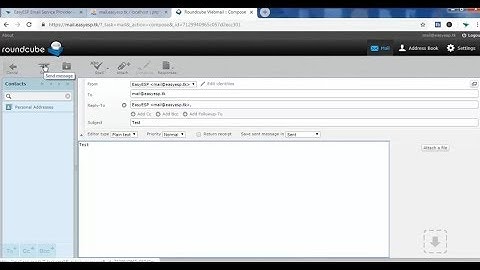 Access the Phpmyadmin, and the Roundcube webmail user interface via a web browser