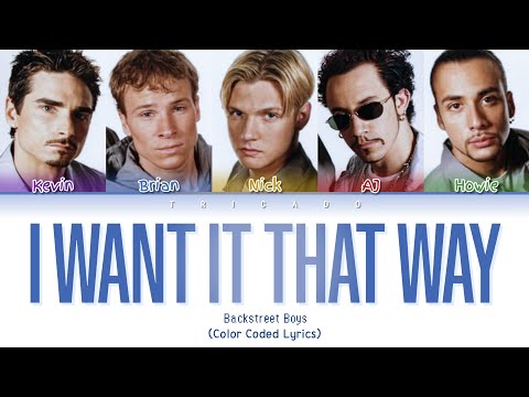 Backstreet Boys - I Want It That Way