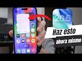 iOS 26.5 | Haz esto INMEDIATAMENTE después de ACTUALIZAR tu IPHONE 🚨