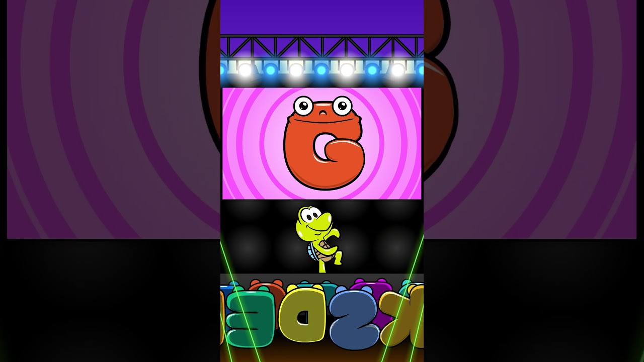 【Vertical Video】① ABC Song by DJ Boss🐢🎵 -Let‘s sing and dance!- #shorts #abcsong