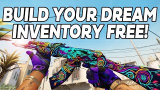 Build Your DREAM CS:GO INVENTORY FREE! 2022 Guide