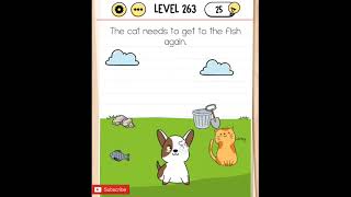 The Cat Needs To Get The Fish Again  Brain Test  Level 263