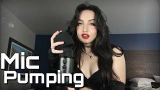 ASMR | Intense Fast & Aggressive Mic Triggers | Pumping, Swirling, Tapping, Rubbing w/ Mouth Sounds