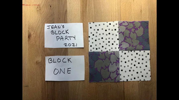 QUILT BLOCK ONE ~  FREE and FUN!  Jean's Block Par...