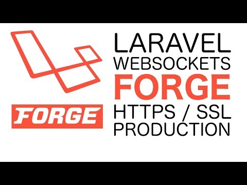 LARAVEL WEBSOCKETS 🛰 Forge SSL / HTTPS Production Tutorial