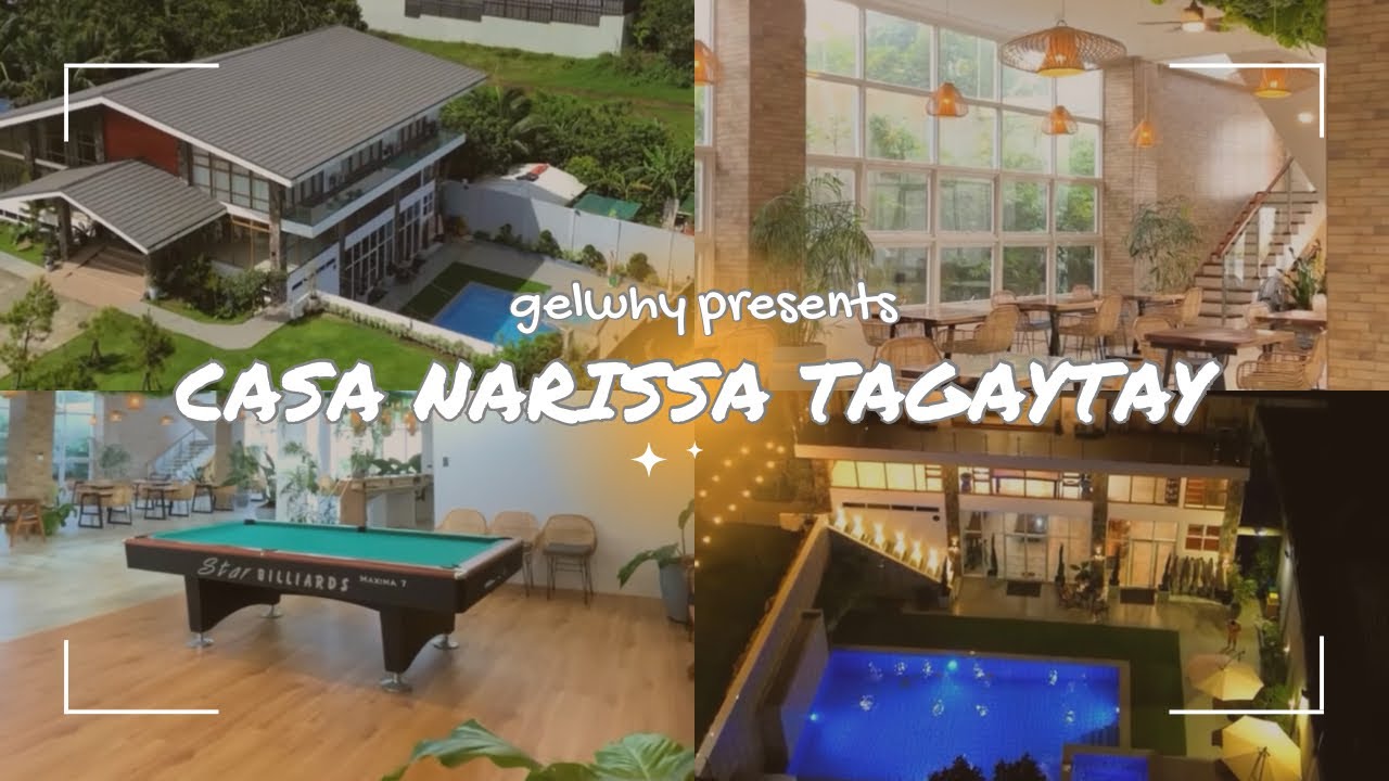 casa narissa 🍃| tagaytay city | staycation | gelwhy presents ✨