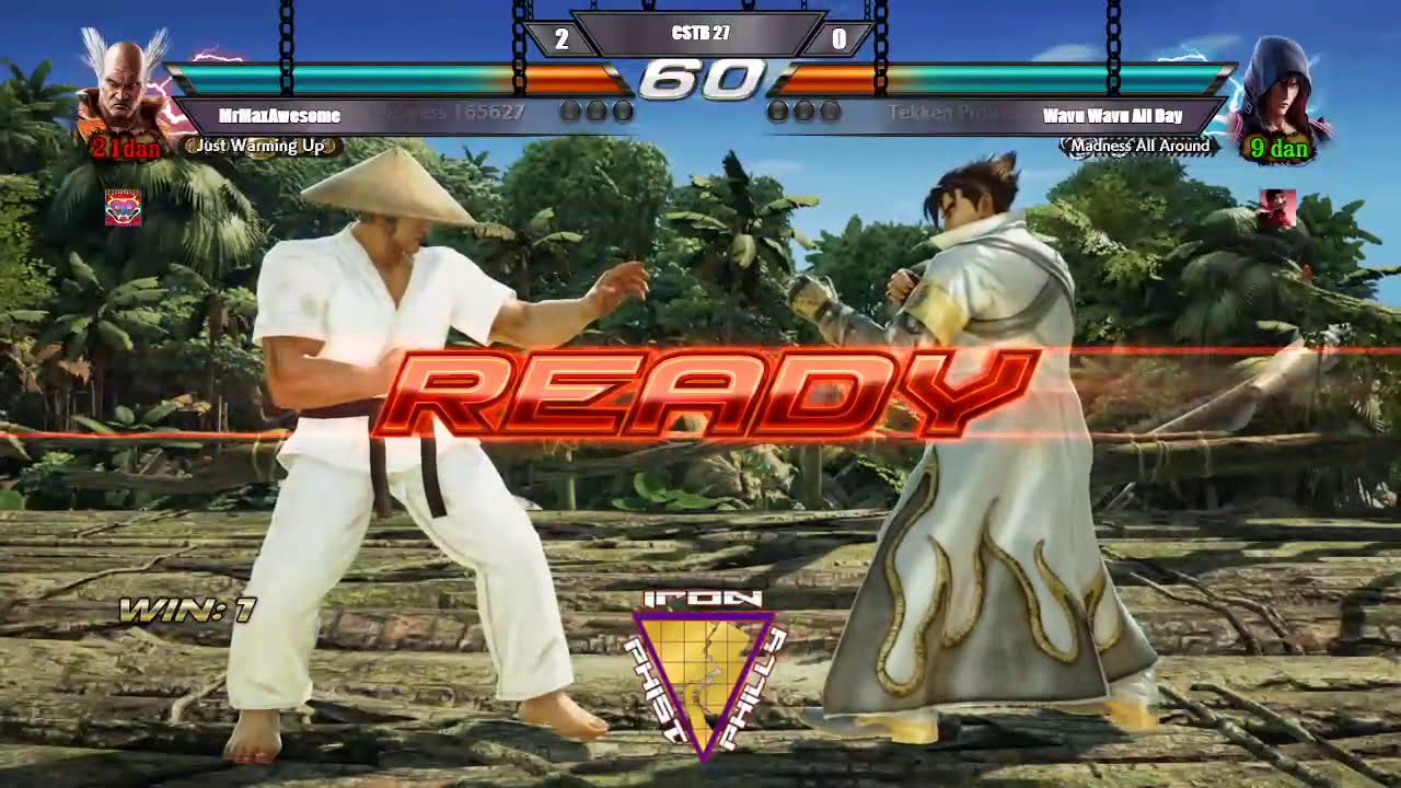 Cheesesteaks and Throwbreaks Week 27 (PC): Match 1 WavuWavuAllDay (Jin) vs MrMaxAwesome (Heihachi)