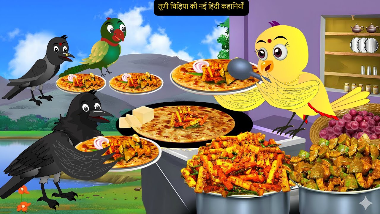 कार्टून | Birds Cartoon | Episode Rano | Chidiya Kauwa Wala Cartoon |Tuni Acchi Cartoon|Chichu TV