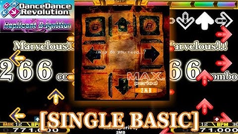 【DDR 2014】 MAX.(period) [SINGLE BASIC] 譜面確認＋クラップ