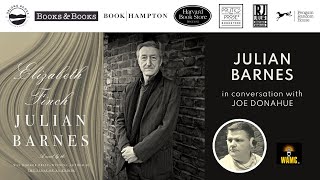 Julian Barnes, ELIZABETH FINCH in conversation with WAMC Radio's Joe Donahue