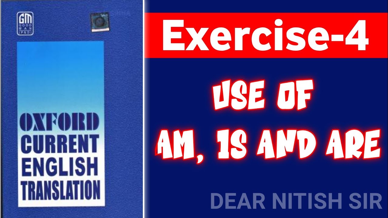 [ EXERCISE-4 ] Oxford Current English Translation | Hindi to English | 