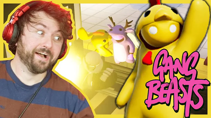 GANG BEASTS RETURNS and I threw us all into a trai...