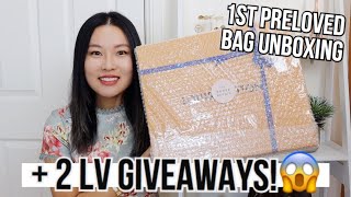 First preloved Louis Vuitton bag unboxing! + 2 LV giveaways! | The Purse Affair