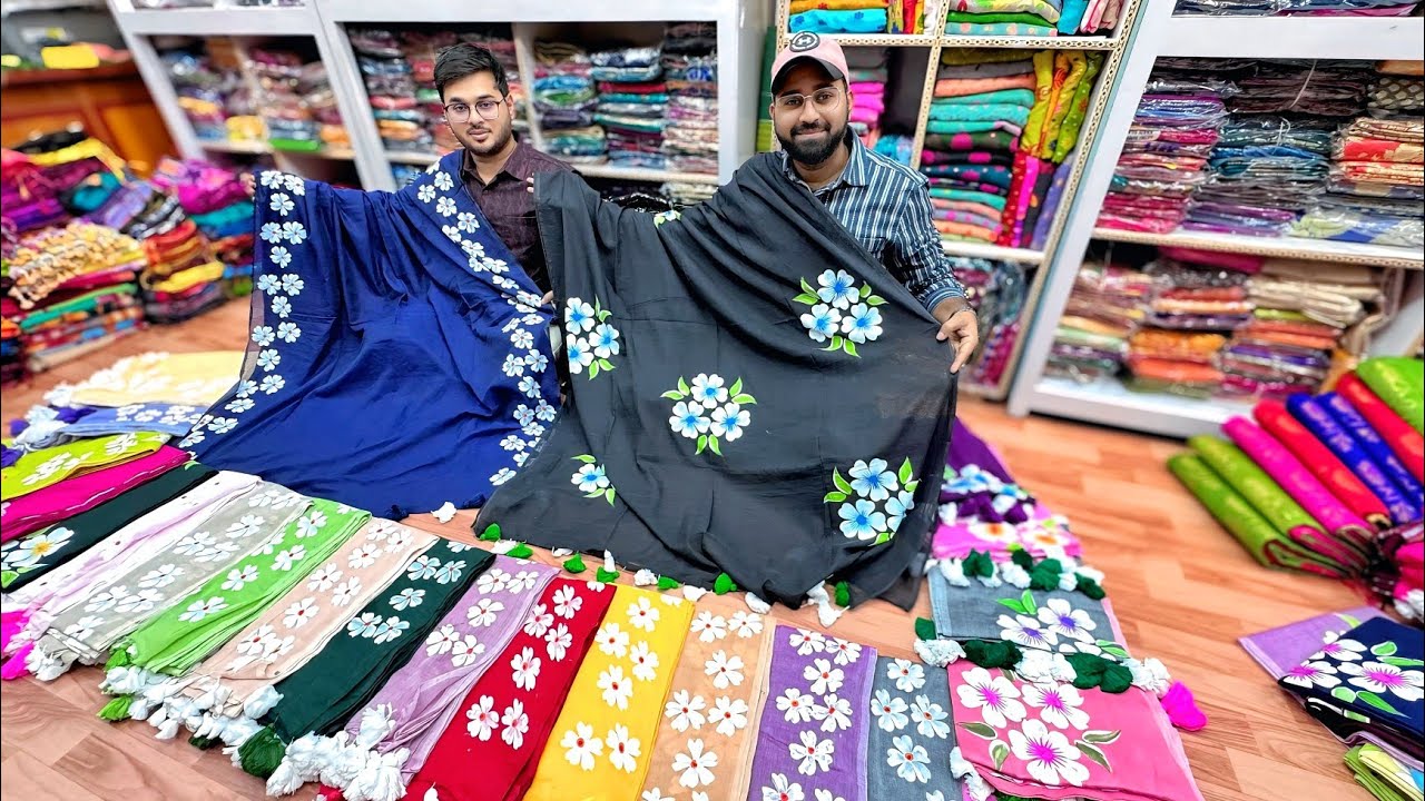 120 Count Mul Cotton / Pure Tussar / Pure Matka Silk/ Bengal Khadi/ Muslin Jamdani & Handloom Saree 