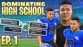 ASIAN CAM RETURNS IN HIGH SCHOOL!? Madden 21 Face Of Franchise Ep.1