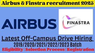 Finastra Off campus drive for 2021/2022/2023 batch |Latest Internship for Freshers| Jobs 2023