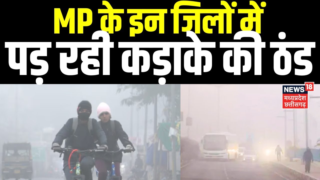 MP Cold Weather Update : MP के इन जिलों में पड़ रही कड़ाके की ठंड ...