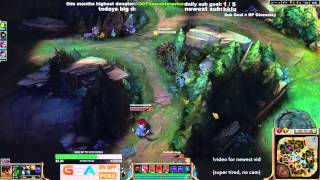 Hilarious Flash Juke - Non Sober Bronze 5 Stream Highlight - League Of Legends