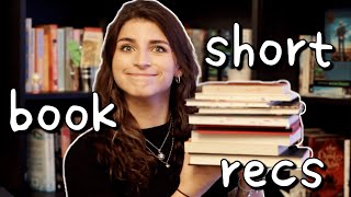 need to catch up on your reading?? you can read these in a day // SHORT & QUICK BOOK RECOMMENDATIONS