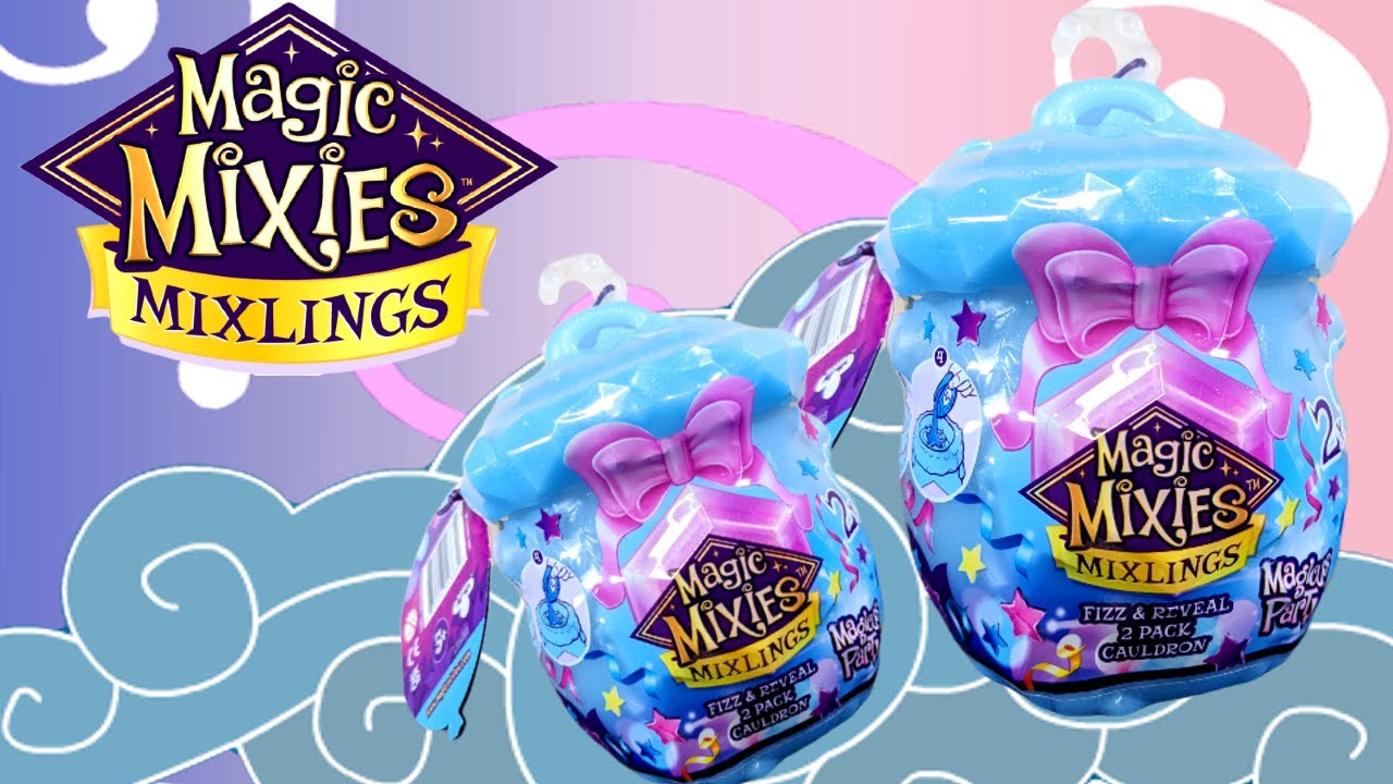 Magic Mixies Mixlings Fizz & Reveal 2 Pack Cauldron - Moose Toys