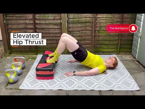 Heels Elevated Hip Thrust