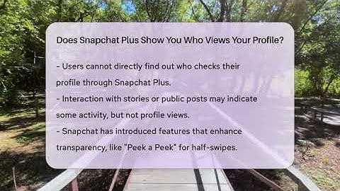 Does Snapchat Plus Show You Who Views Your Profile? - Everyday-Networking
