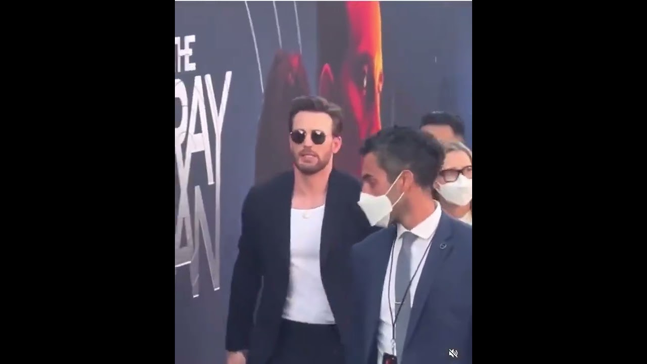 Chris Evans meeting Dhanush 