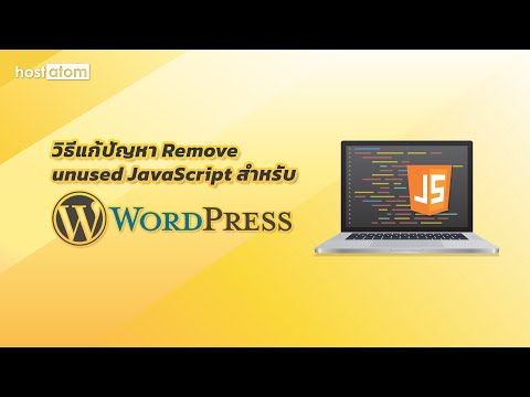 วิธีแก้ปัญหา Remove unused JavaScript สำหรับ WordPress