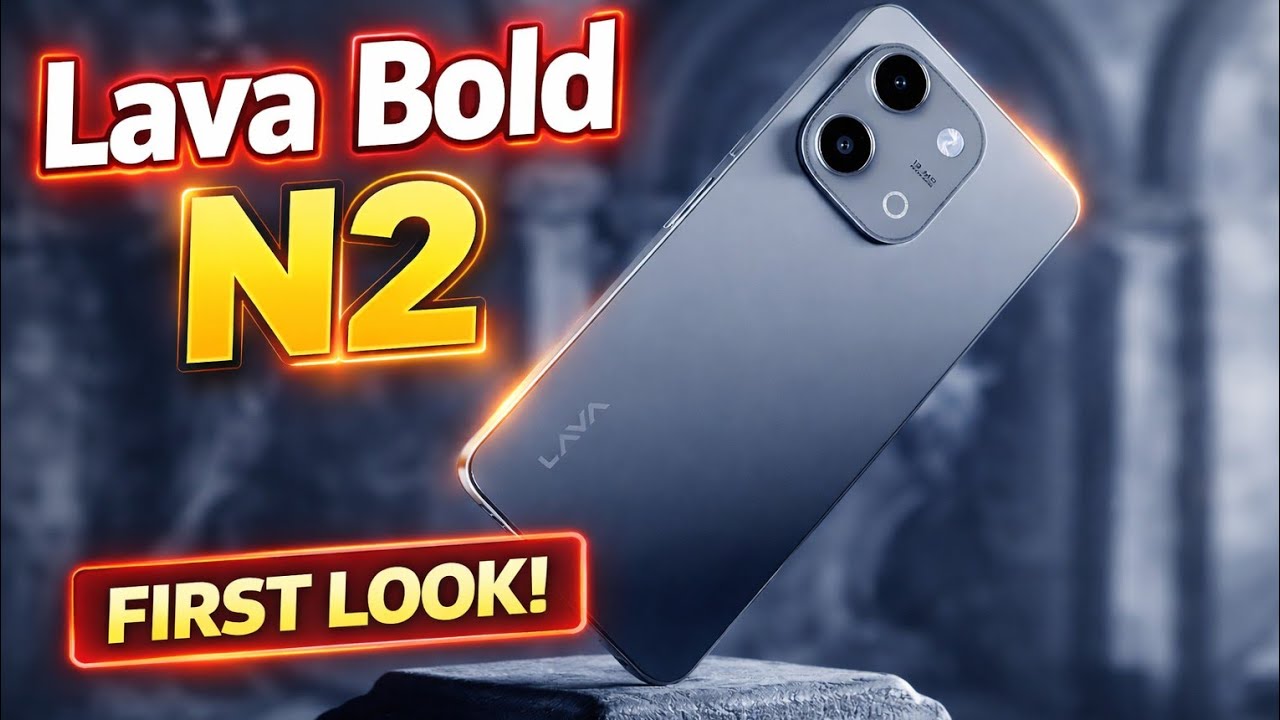 Lava's Bold N2: The Most Unhinged Smartphone Yet | 5000Mah Battery 🔥 🔋