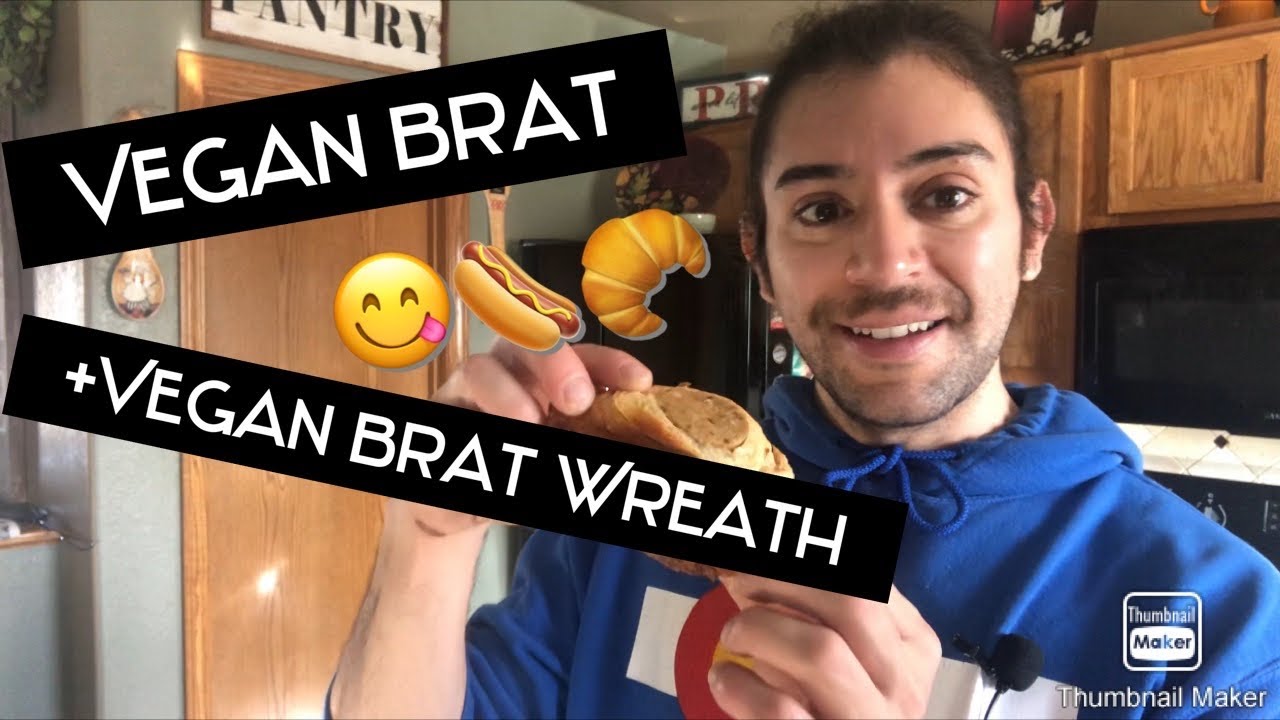 Vegan Bratwurst + Vegan Bratwurst Wreath Just Like On Holiday British Bake Off