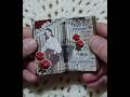 💫 ASMR journaling mini vintage journal with me ❤️ #asmr #journaling #scrapbooking #papertherapy
