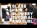 How to Curl Tutorial | Glass Hair Tutorial | Color Wow Dream Coat