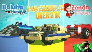 A HACKER IS BESZÁLL a SZUMÓBA! - Q vs ZONDA vs BALUKA - Scrap Mechanic ⚡👊