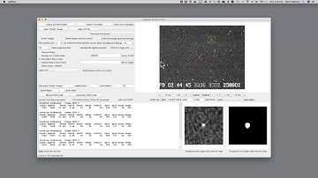 PyMovie tutorial 5:   End to end analysis when tracking star needed