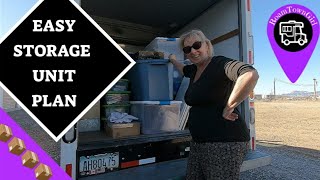 How To Organizing Your Storage Unit / Downsize and Organize with a Professional Organizer
