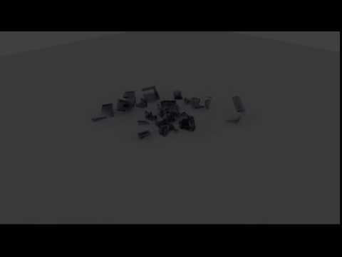 [Blender] Falling Object test