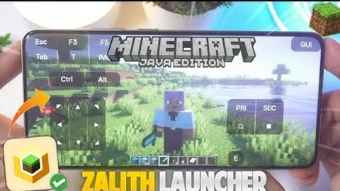 🔥Play Minecraft JAVA Edition on Android – BSL Shader _ Zalith Launcher (High Graphics)