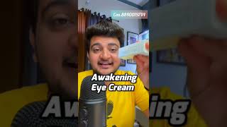 How To Remove Dark Circles Blackheads And Eyepuffness | Forever eye awakening Cream youtubeshorts |