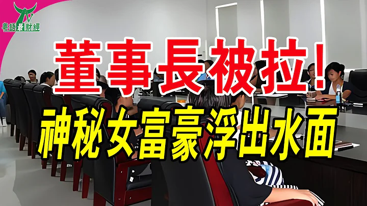 深夜暴雷！董事长被抓，100亿“神秘女富豪”浮出水面！#粤语 #中国经济 #暴雷 - 天天要闻