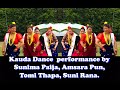 Kaudachutka dance performance by sunima paija amsara pun tomi thapa suni rana hey kanchhi 