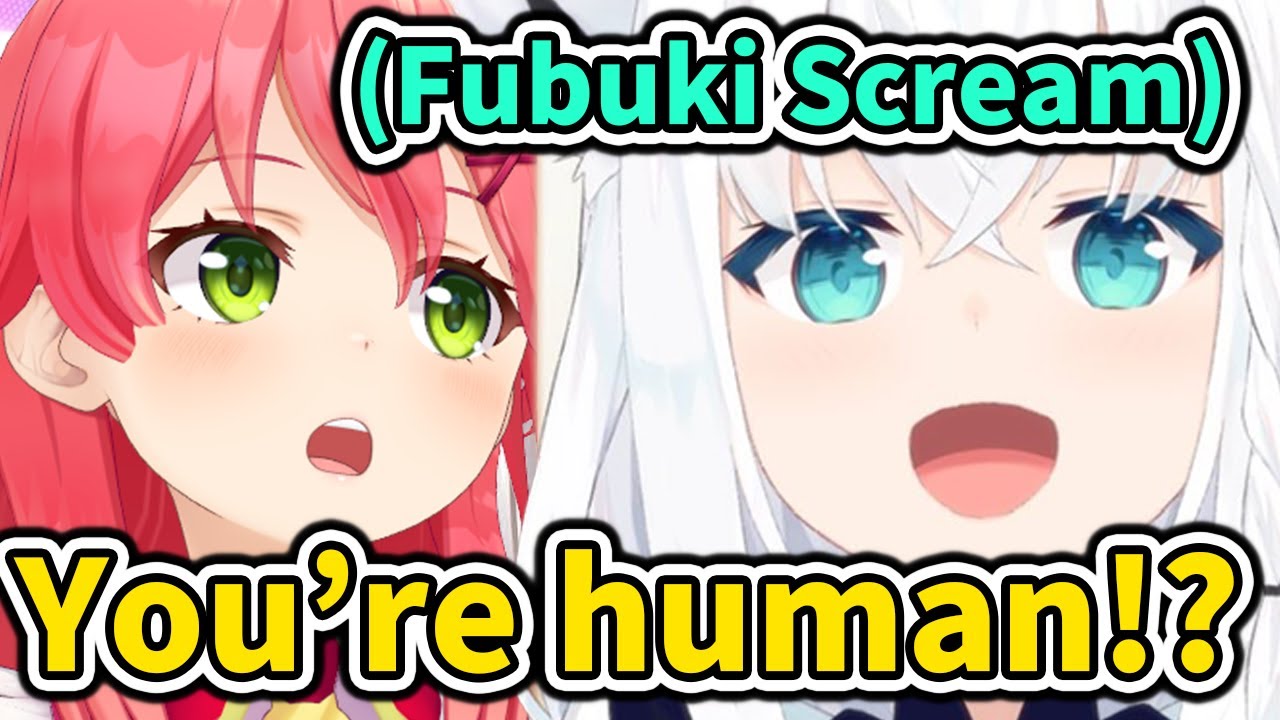Miko thought Fubuki didn't have any emotion【Hololive/Eng sub】