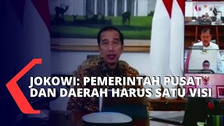 Jokowi Minta Para Menteri Membuat Regulasi untuk Penerapan Pembatasan Sosial Berskala Besar
