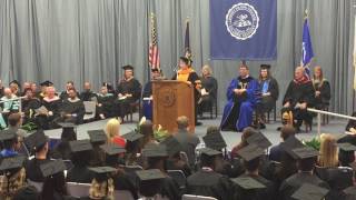 Maria Receiving Elizabeth Lowe Whitfield Nursing Award