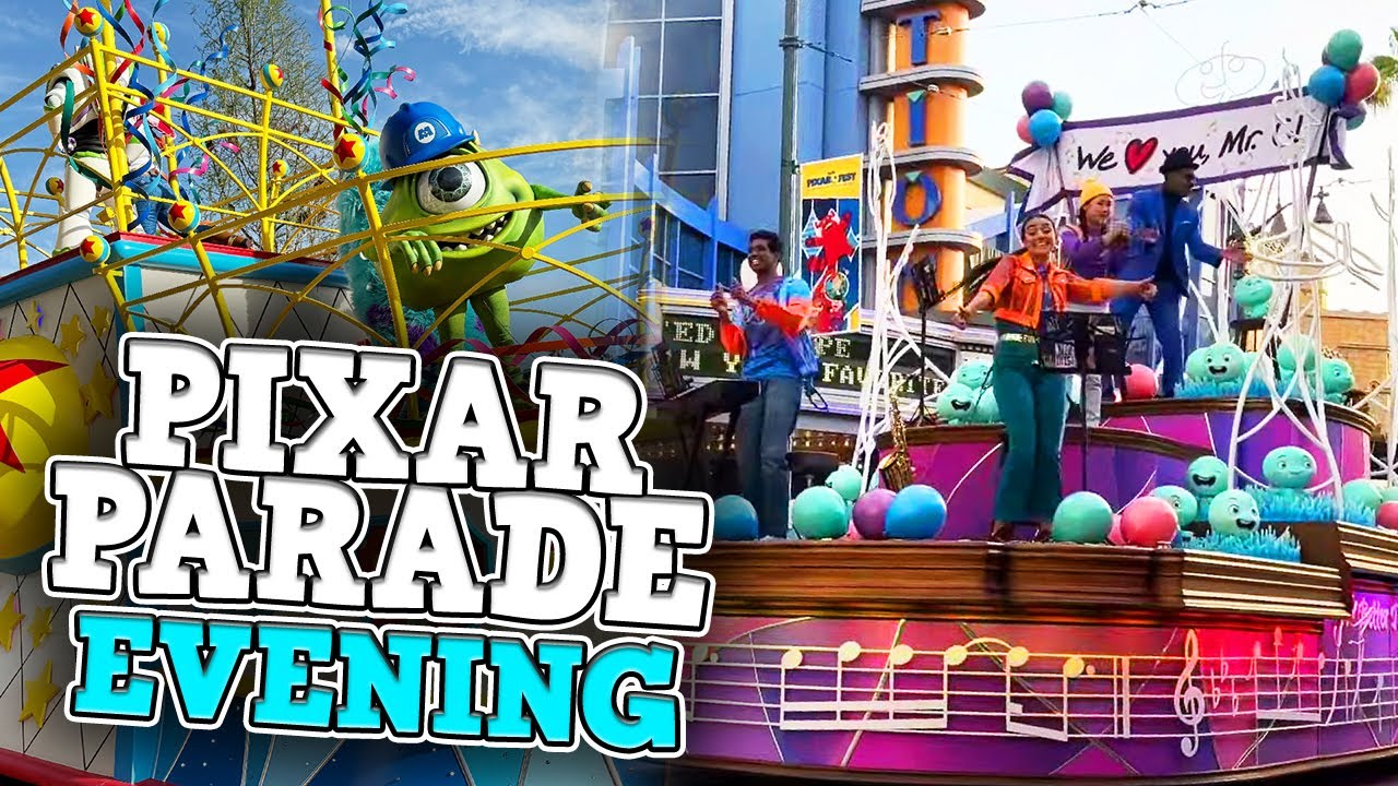 Better Together: A Pixar Pals Celebration Parade - Evening Performance, Disney California Adventure