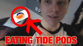 EATING TIDE PODS! ...WARNING!