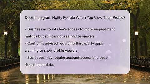 Does Instagram Notify People When You View Their Profile? - Everyday-Networking