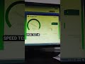 Internet speed test checking