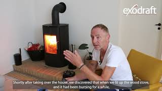 Case: Installation of a chimney fan, Denmark -