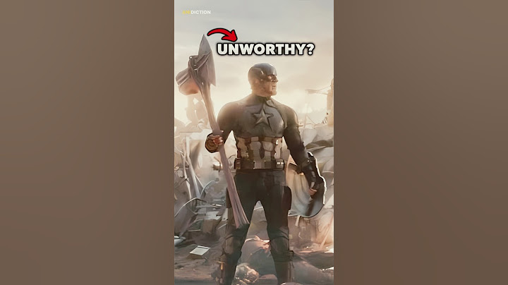 Why Thor Stopped Captain America from Using Stormbreaker? #avengers