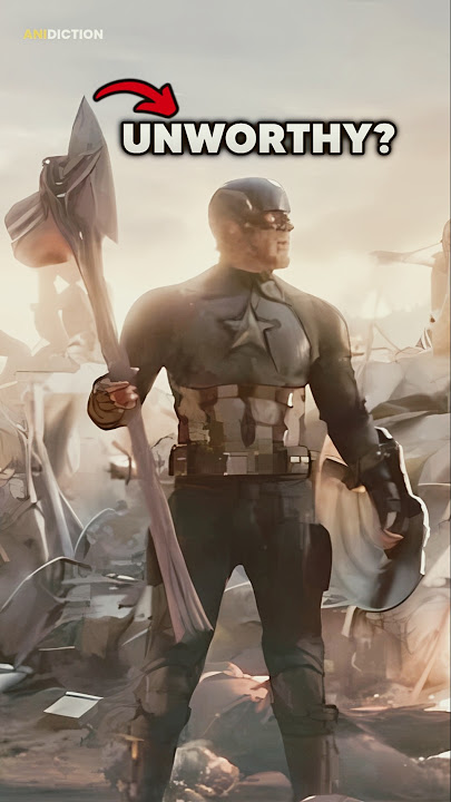 Why Thor Stopped Captain America from Using Stormbreaker? #avengers